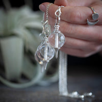 Clear Quartz Pendulum