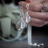 Clear Quartz Pendulum