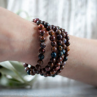 Pietersite Bracelet, 8mm Bead, Stretch