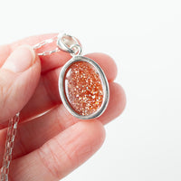 Rainbow Sunstone Pendant
