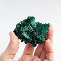 Fibrous Malachite Crystal